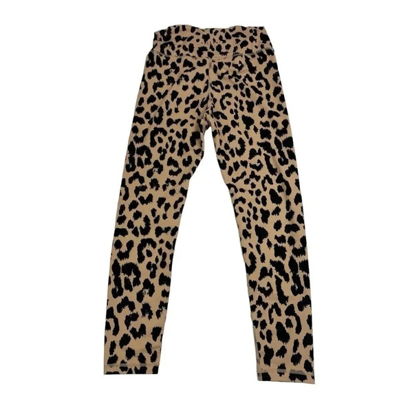 Allfenix 7/8 High Rise Leopard Print Leggings - Picture 3 of 11